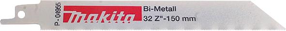Сабельное полотно по металлу Makita BIM 150х0.9 мм, 32 TPI_0