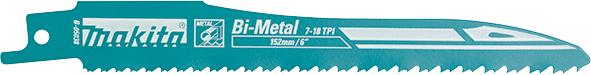 Сабельное полотно по металлу Makita Super Express BIM 152х0.9 мм, 7-18 TPI_0