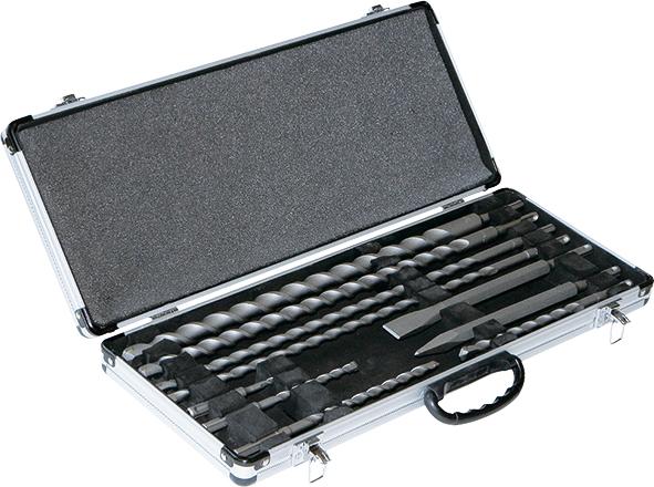 Набор буров и зубил Makita SDS-plus Standard, 10 шт (D-42385)_0