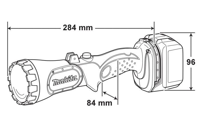 Аккумуляторный фонарь Makita STEXBML145_2