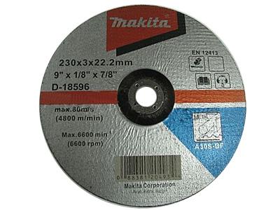 Отрезной круг по металлу Makita 230х3 мм A30S (D-18596)_0