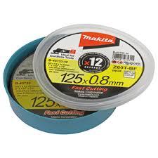 Отрезной круг по металлу Makita Inox 125х0.8 мм Z60T, 12 шт (B-45733-12)_0
