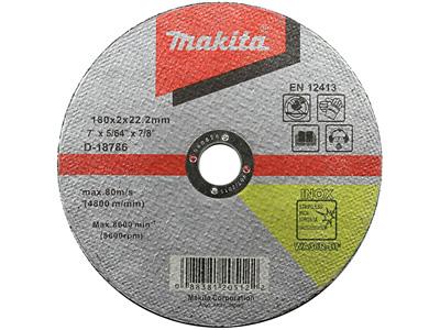Отрезной круг по металлу Makita Inox 180х2 мм WA36R (D-18786)_0