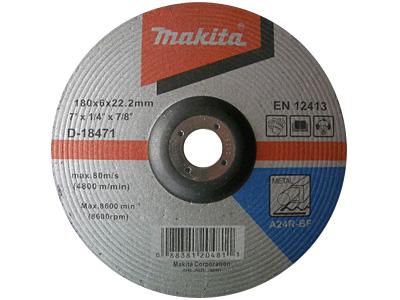 Зачистной круг по металлу Makita 180х6 мм A24R (D-18471)_0