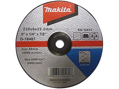 Зачистной круг по металлу Makita 230х6 мм A24R (D-18487)_0