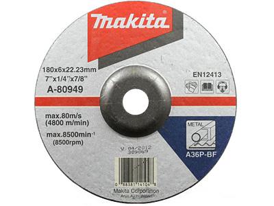Зачистной круг по металлу Makita 180х6 мм A36P (A-80949)_0