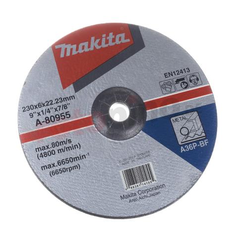 Зачистной круг по металлу Makita 230х6 мм A36P (A-80955)_0