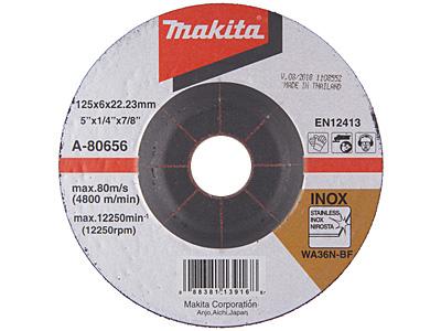 Зачистной круг по металлу Makita Inox 125х6 мм WA36N (A-80656)_0
