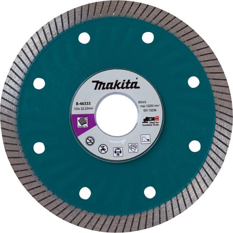 Алмазный диск по плитке Makita 125x22.23x1,4 мм (B-46333)_0