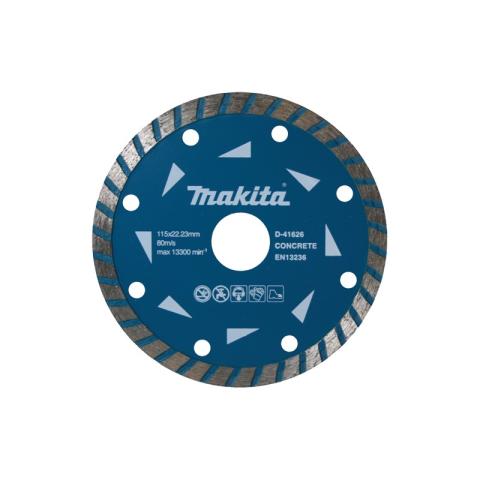 Алмазный диск по бетону Makita 115x22.23x2,3 мм (D-41626)_0