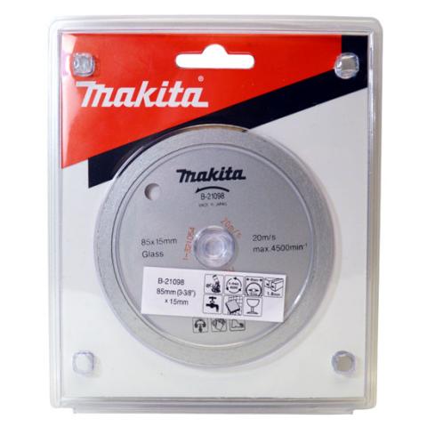 Алмазный диск по плитке Makita Comet 85x15x1,8 мм (B-21098)_0