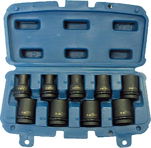 Набор ударных головок Makita Cr-Mo 1/2", 9 шт (P-46953)_0