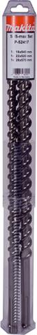 Набор буров Makita SDS-Max MAK4, 3 шт (P-52417)_0