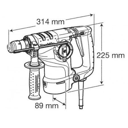 Перфоратор Makita HR 2810 T_2