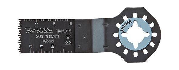 Погружное пильное полотно по дереву Makita TMA013, HCS 20x30 мм (B-21397)_0