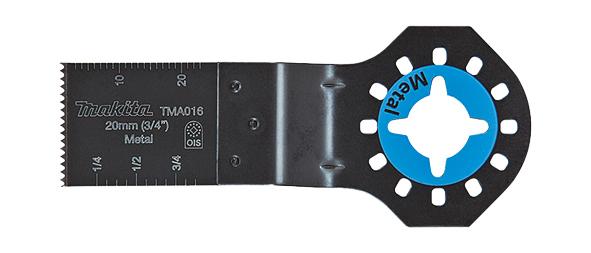 Погружное пильное полотно по металлу Makita TMA016, BIM 20x20 мм (B-21428)_0
