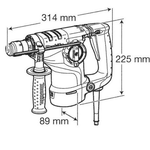 Перфоратор Makita HR 2811 FT_3