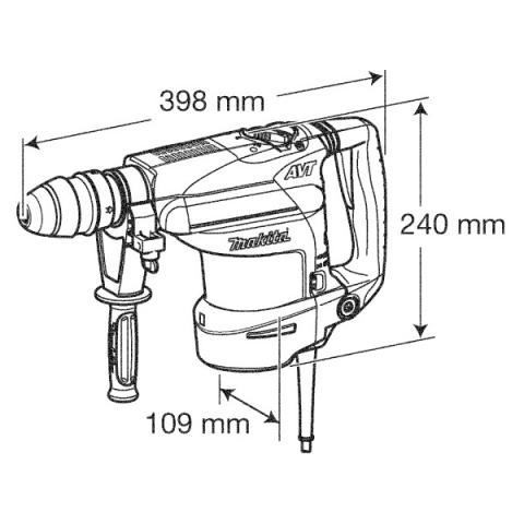 Перфоратор Makita HR 3200 C_3