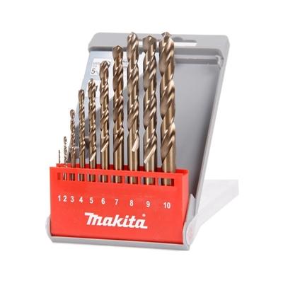 Набор сверл по металлу Makita HSS-Co, 10 шт (D-57174)_0