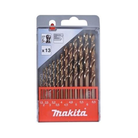Набор сверл по металлу Makita HSS-Co, 10 шт (D-57180)_0