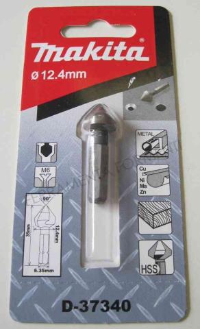 Зенкер Makita HSS Ø 12.4x35 мм (D-37340)_1