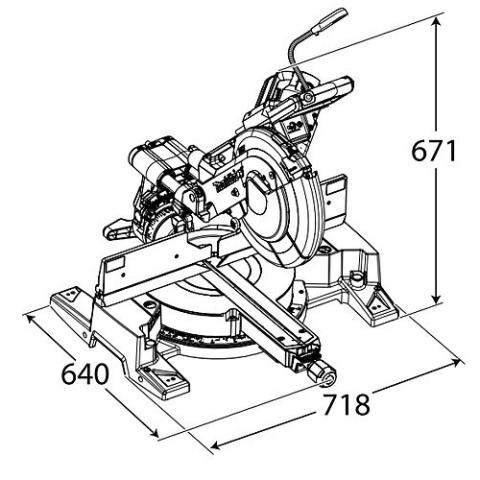 Торцовочная пила Makita LS1016L_2