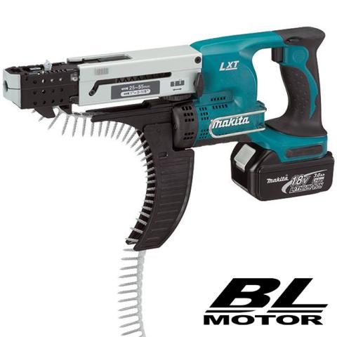 Аккумуляторный магазинный шуруповерт Makita DFR 550 RFE_0