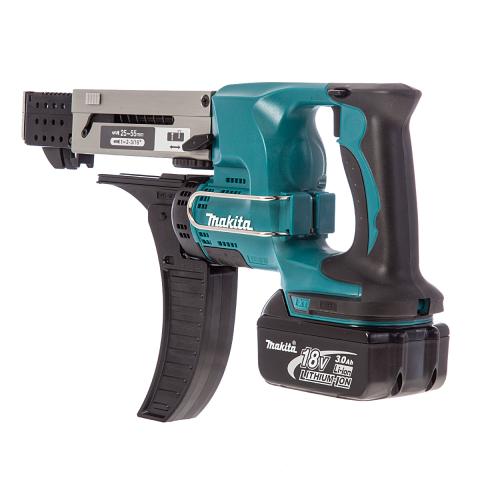 Аккумуляторный магазинный шуруповерт Makita DFR 550 RFE_2