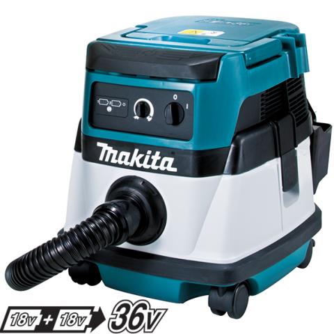 Аккумуляторно-сетевой пылесос Makita DVC860LZ_0