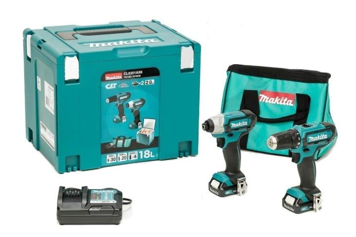 Набор аккумуляторных инструментов Makita CLX201AX6_0