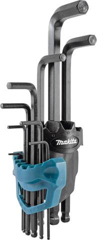 Набор шестигранных ключей Makita 9 шт (B-65894)_0