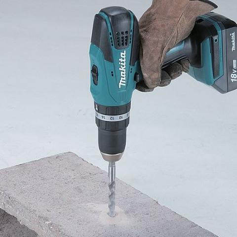 Аккумуляторный ударный шуруповерт Makita DHP453SYE_2