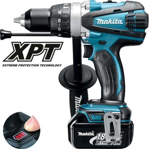 Аккумуляторный ударный шуруповерт Makita DHP458RFJ_0
