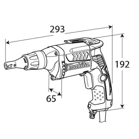 Сетевой шуруповерт Makita FS6300R_3