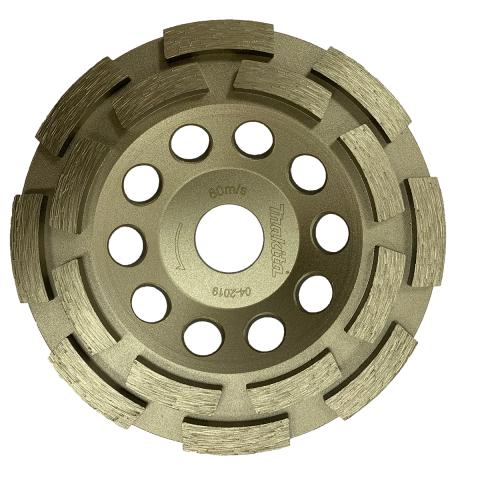 Алмазная шлифовальная чашка по бетону Makita Ø 125х8х5х22,23 мм (D-66715)_0