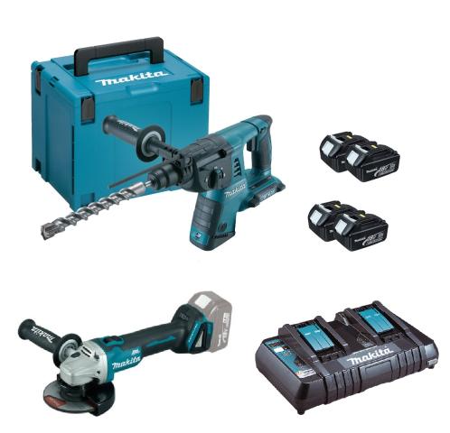 Набор аккумуляторных инструментов Makita DLXMUA264_0