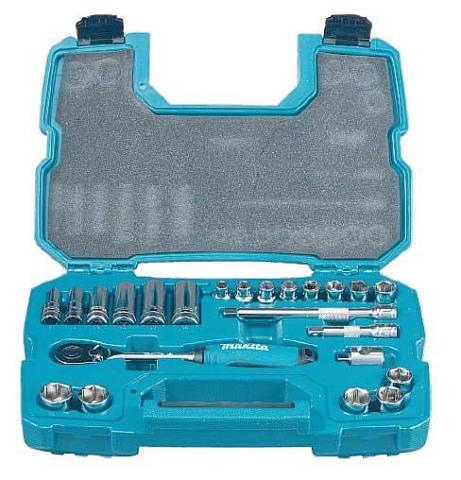 Набор торцевых головок Makita 23 шт (B-65573)_0
