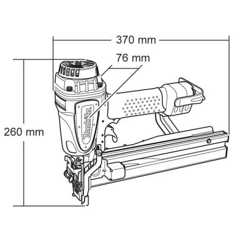 Пневматический степлер Makita AT 1150 A_3