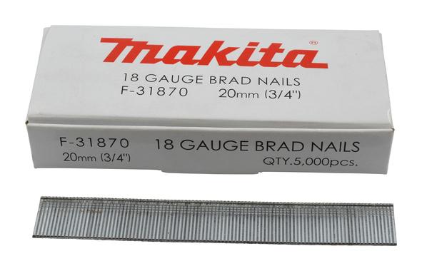 Гвозди Makita 18GA, 20 мм (F-31870)_0