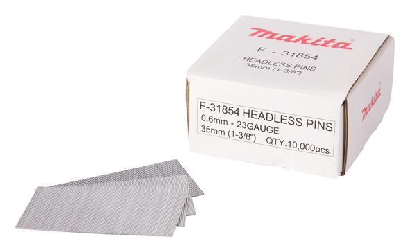 Гвозди без шляпки Makita 23GA, 35 мм (F-31854)_0