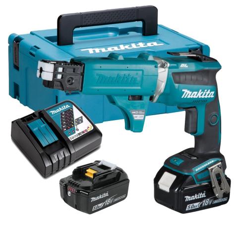 Аккумуляторный шуруповерт для гипсокартоная Makita DFS 452 TJX2_0