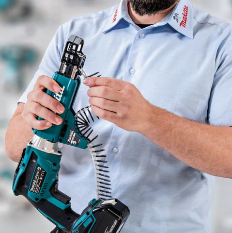 Аккумуляторный шуруповерт для гипсокартоная Makita DFS 452 TJX2_3