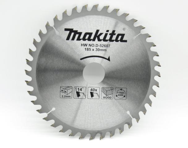 Пильный диск по дереву Makita ТСТ 185х2.2/1.4x30, 40T 14°_0