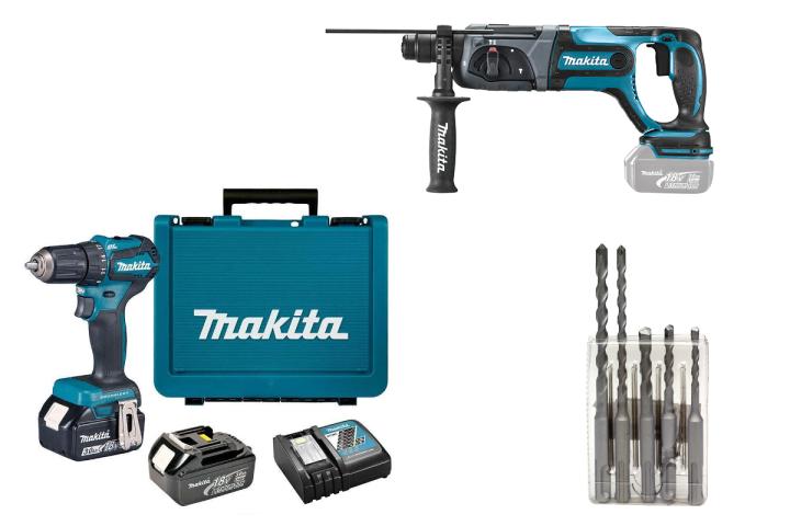Набор аккумуляторных инструментов Makita DH 583_0