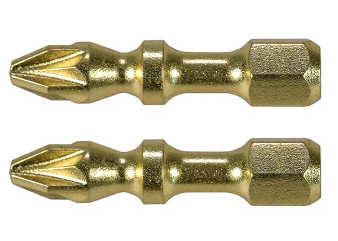 Ударная бита Makita Impact Gold PZ 3 x 30 мм, 2 шт (B-42232)_0