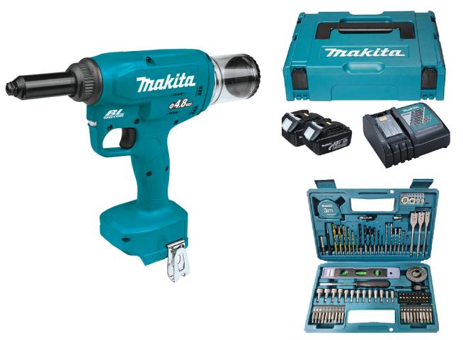 Аккумуляторный заклепочный пистолет Makita DRV150_0