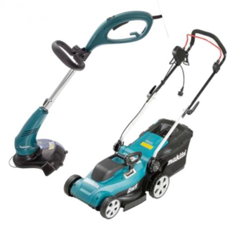 Набор садового инструмента Makita ELM3320 + UR3000_0