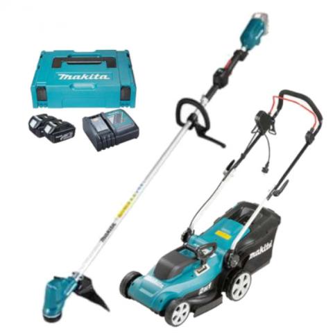 Набор садового инструмента Makita ELM3320 + DUR190LZX3_0