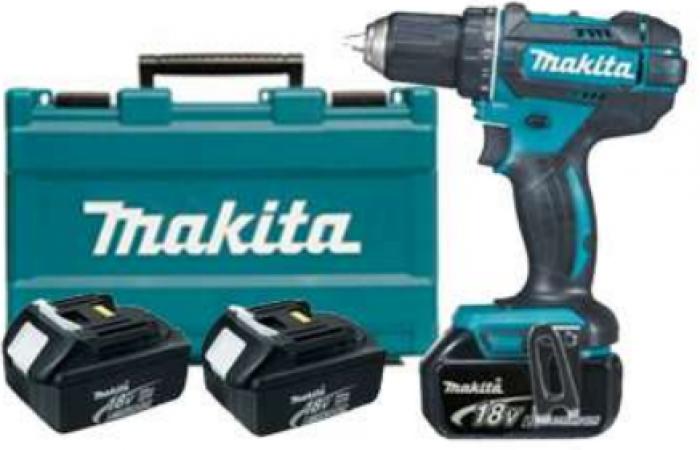 Набор аккумуляторных инструментов Makita DGA452Z + DDF482RFE3_2