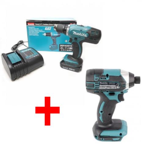 Набор аккумуляторных инструментов Makita DTD152Z + DDF453SYX5_0